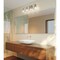 Z-Lite Lyna Vanity, 4-Light, 30.5 In.W x 6.5 In.L x 9 In.H, Brushed Nickel/Clear 823-4V-BN - alternate 4